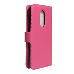 Avis Wewoo Coque Magenta pour ZTE A910 Litchi Texture Horizontal Flip PU Housse en cuir avec support & Slots de cartes Portefeuille