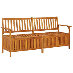 Maison Chic Banc de rangement | Meuble de rangement d'Entrée | Coffres d'Intérieur 170 cm Bois d'acacia solide -MN88970