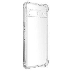 Avizar Coque pour Google Pixel 7a Silicone gel coins renforcés antichoc Transparent