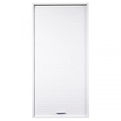 Acheter Dansmamaison Meuble de rangement de cuisine 1 porte coulissante Blanc taille L - NIDO