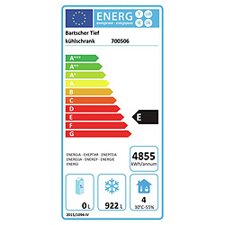 Armoire Réfrigérée Négative GN 2/1 - 1400 Litres - Bartscher