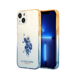 Acheter Us Polo U.S Polo Coque de Protection pour iPhone 14 Double Horse Bleu