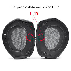 INF Coussinets d'oreille à boucle, Sennheiser HDR RS 165/175/185/195 FlannelEarpads