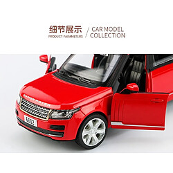 Acheter Universal 1: 32 Land Rover Range Rover Raleigh Limousine Métal Moulée Voiture Moulée Pour Enfants(Rouge)