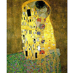 Clementoni Puzzle 1000 pièces : Klimt : Le Baiser (1908-1909)