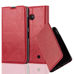 Cadorabo Coque Nokia Lumia 550 Etui en Rouge