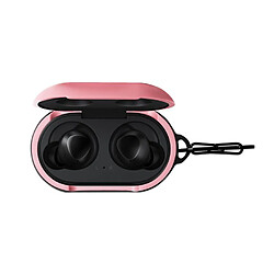 Coque Etui Protection Etui Flip-ouvert compatible pour Samsung Galaxy Buds 2019 Rose