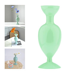 Avis Vase En Verre Vintage Pot De Fleur Ornement Plantes Hydroponiques Jardinière Bureau Vert