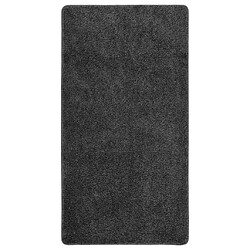 vidaXL Tapis shaggy antidérapant Gris 80x150 cm