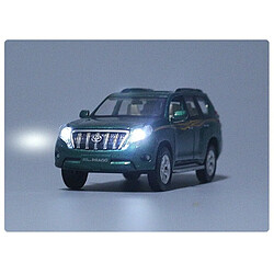 Universal Voiture jouet moulée sous pression haute simulation: Shenghui modèle de voiture Toyota Land Cruiser Prado SUV modèle de voiture moulée sous pression en alliage 1: 32(Vert) pas cher