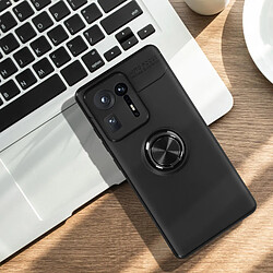 Avis Avizar Coque Xiaomi Mix 4 Silicone Souple Bague Support Vidéo Métallique Noir