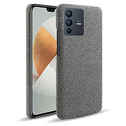 Coque en TPU + PU anti-griffes, gris pour votre Vivo S12/V23 5G