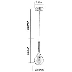 Lustre moderne Led 5W sphère Globe doré lampe Suspension décorative suspension lumière cuisine Table chambre boutique 230V 4000K pas cher