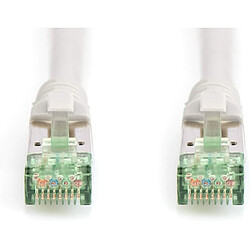 Atma Câble de raccordement réseau, ordinateur, ordinateur portable, RJ45 Digitus DK-1844-050 DK-1844-050 RJ45 CAT 8.1 S/FTP 5 m gris ignifuge, feuille de