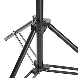 vidaXL Supports de lumière Hauteur 78-210 cm