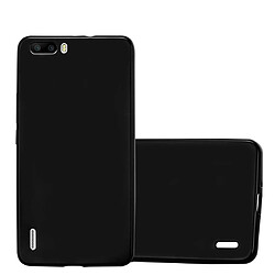 Cadorabo Coque Honor 6 PLUS Etui en Noir