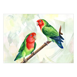 Artgeist Papier peint - Lovebirds [150x105]