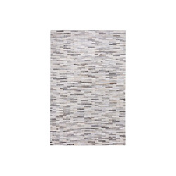 Acheter Beliani Tapis en cuir motif parquet 160 x 230 cm AHILLI