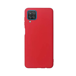 My Way Myway Coque pour Samsung Galaxy A12 / A12S COLORED Souple en TPU Rouge