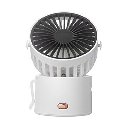 (blanc) Mini Ventilateur de Cou Suspendu Portable Créatif Rechargeable par USB