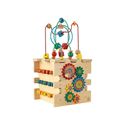 KidKraft Cube d'éveil multi-activité en bois.