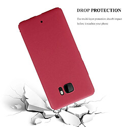 Cadorabo Coque HTC U ULTRA Etui en Rouge pas cher