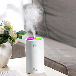 El Contente Mini humidificateur coloré, veilleuse silencieuse, pulvérisateur à brume fraîche