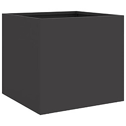 Maison Chic Jardinière,Bac à fleurs - pot de fleur noir 32x30x29 cm acier laminé à froid -GKD49624