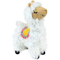 Jemini Peluche Lola Le Lama +/-20 cm Blanc