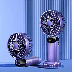 Avis Ventilateur Portable (Violet ) Affichage Numérique LED Pliable à 90°