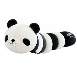 Universal 70cm peluche chenille colorée animaux transformation poupée dessin animé peluche canapé coussin coussin bébé avare | animaux en peluche (panda)