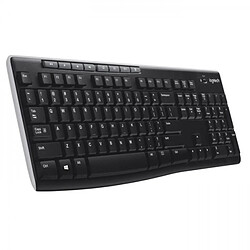 LOGITECH - Clavier sans fil K270 - Azerty - PC / Mac - Noir