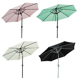 Acheter Gartenfreude 4900?1000?113 Parasol, diamètre 270 cm, UV 50 +, 270 x 270 x 245 cm, Vert