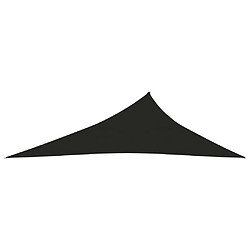 Helloshop26 Voile toile d'ombrage parasol 160 g/m² PEHD 4 x 5 x 6,8 m noir 02_0009215