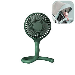 IPRee Ventilateur de Poche Silencieux Ventilateur de Tente Portable Petit Ventilador Ventilateur de Chariot pour Bébé pour Chambre de Bureau en Plein Air