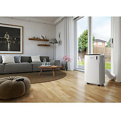 Climatiseur mobile monobloc 2500w 36m² blanc - pacem90silent - DELONGHI pas cher