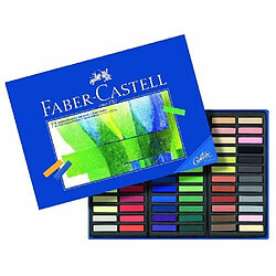 Faber-Castell 128272 Demi pastel carre tendre boîte de 72