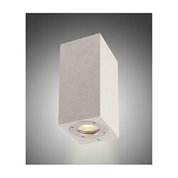 Luminaire Center Applique murale extérieur Levi Béton Blanc