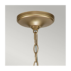 Elstead Lighting Suspension Capitol Acier Laiton naturel peint