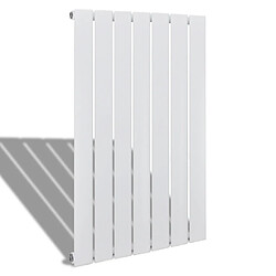 Helloshop26 Radiateur chauffage panneau blanc hauteur 90 cm largeur 54,2 cm pratique design moderne et élégant 3902018 pas cher