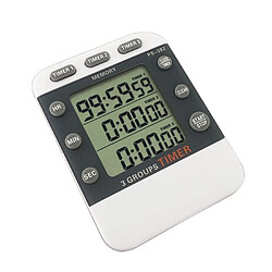 Acheter Universal Écran LCD de cuisine, réveil numérique, minuterie de compte à rebours, avertissement sportif, minuterie numérique, minuterie de sommeil, d'apprentissage, d'exercice, de jeu.