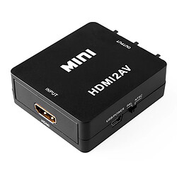 Wewoo VK-126 Mini HDMI HD à AV / CVBS Adaptateur de convertisseur vidéo