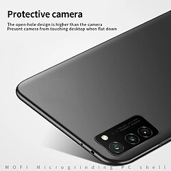 Wewoo Coque Pour Huawei Honor V30 Frosted PC Étui rigide ultra-mince bleu pas cher