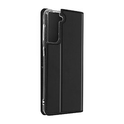 Housse Samsung Galaxy S21 Plus Porte-carte Support Vidéo Akashi Noir