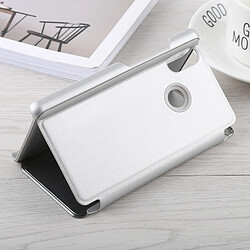 Acheter Wewoo Coque Housse en cuir pour miroir Xiaomi Mi 8 avec support argent