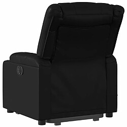 Acheter Maison Chic Fauteuil Relax pour salon, Fauteuil inclinable de massage électrique noir similicuir -GKD64451