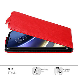 Avis Cadorabo Coque Motorola MOTO G51 5G Etui en Rouge