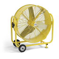 Trotec brasseur d'air Ventilateur de sol professionnel 750W jaune