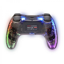 Manette sans fil Mars Gaming MGP-24 - Connexion 2.4GPRO - Double vibration haptique - 20 boutons tactiles - Compatibilité multiplateforme - Différentes couleurs