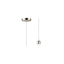 Luminaire Center Suspension Dreifa Nickel satiné